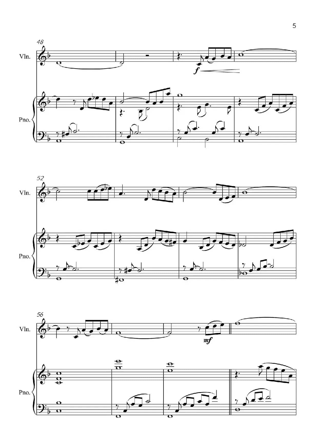 下雨的时候sometimes when it rains（总谱）