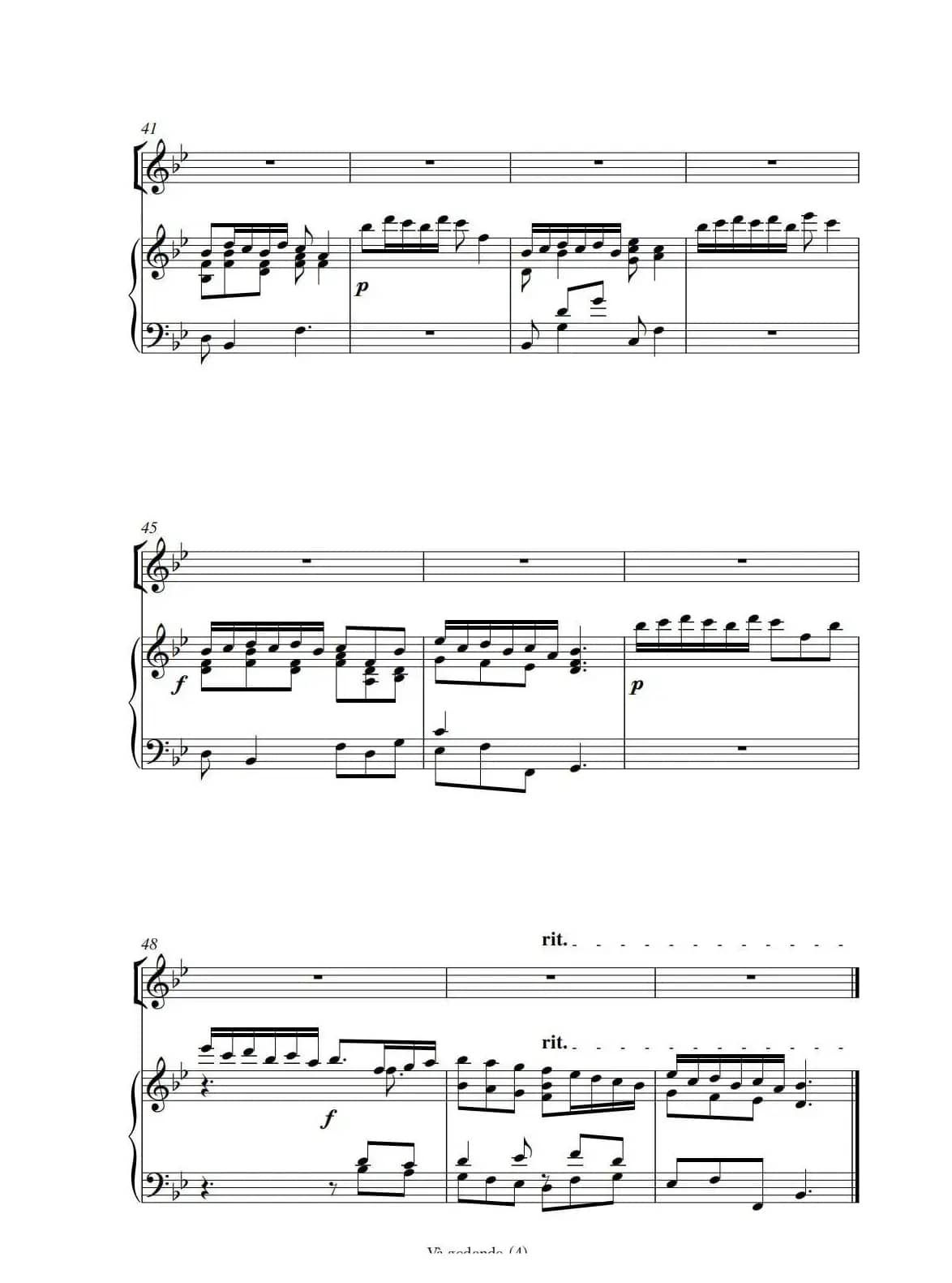 欢乐流逝（Va godendo）