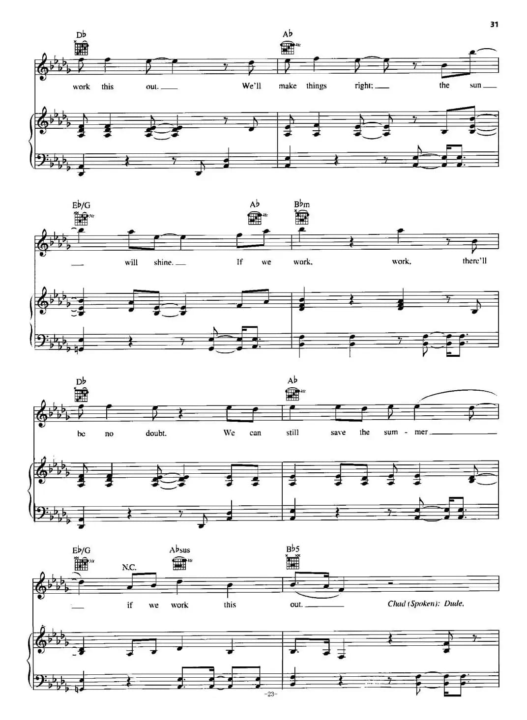 [美]Work This Out（正谱）