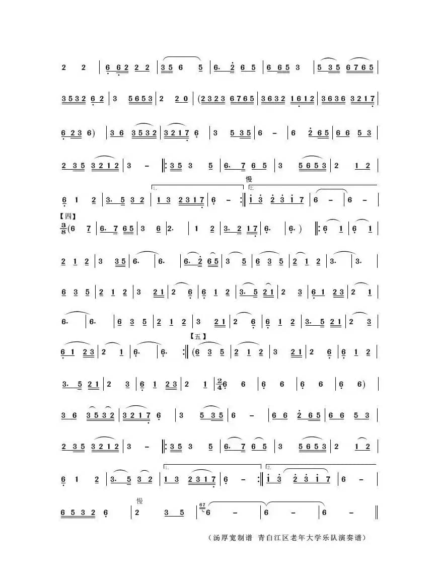 花儿与少年（器乐合奏曲）