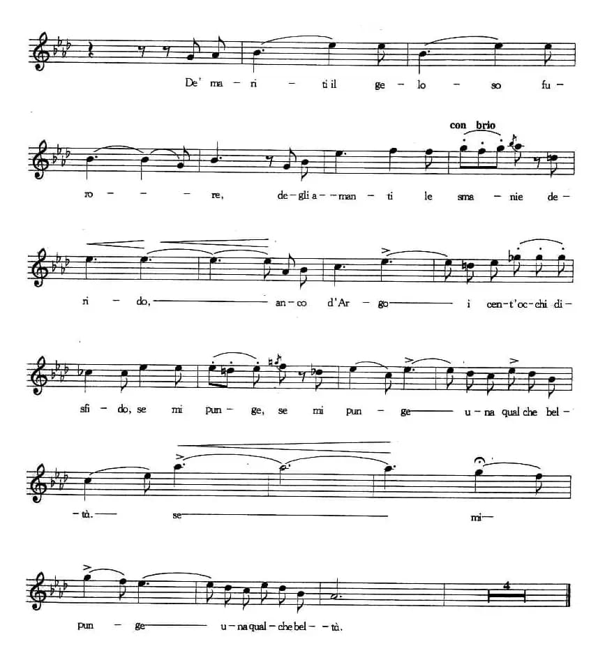 这位小姐，那位太太（五线谱 [意]）