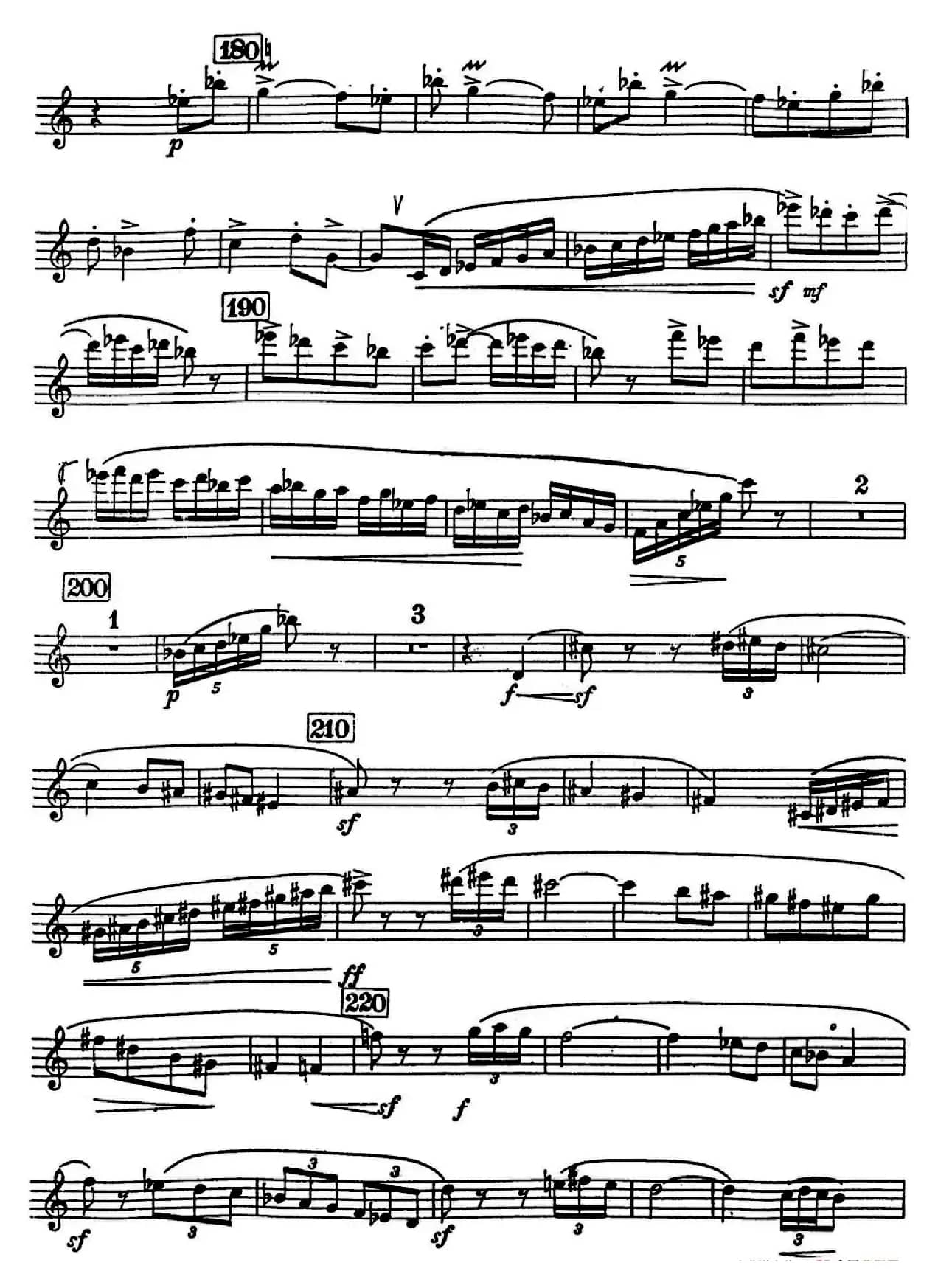 克莱斯顿（萨克斯谱）