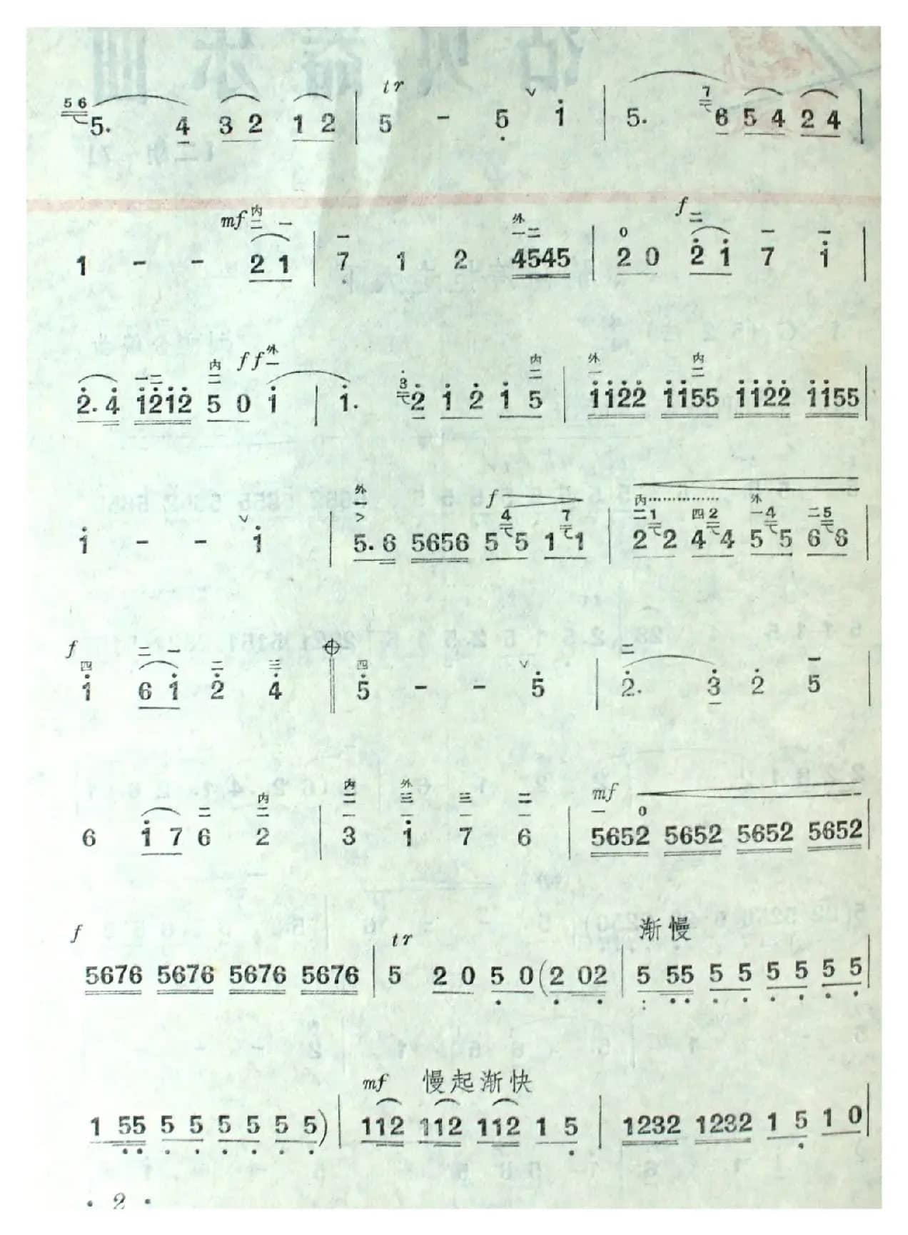 骑马挎枪走天（二胡独奏曲）