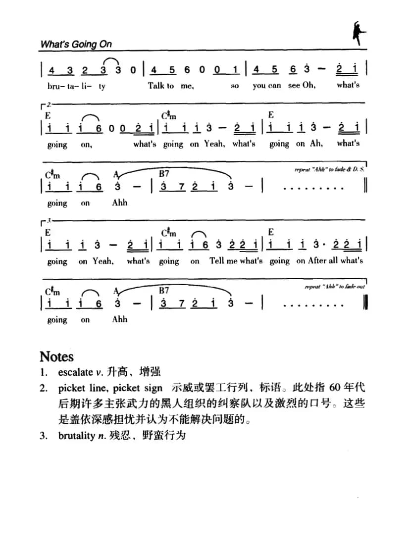 What's Going On（发生了什么）