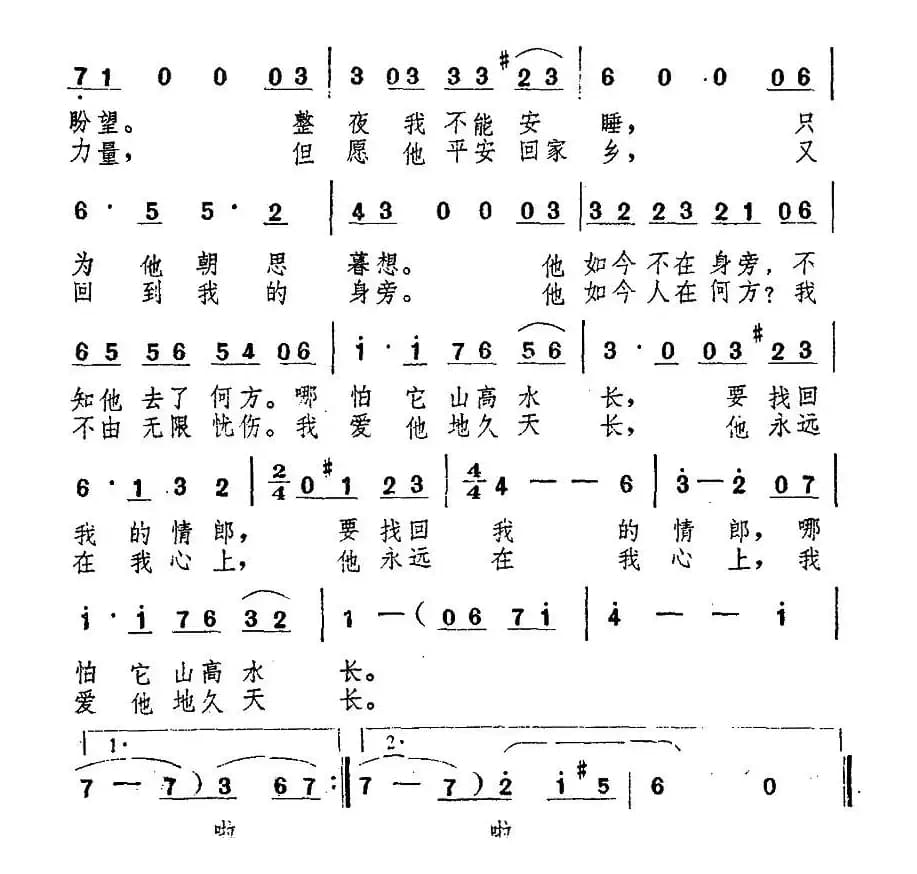 [前苏联]我心儿不能平静（电影《办公室的故事》插曲）