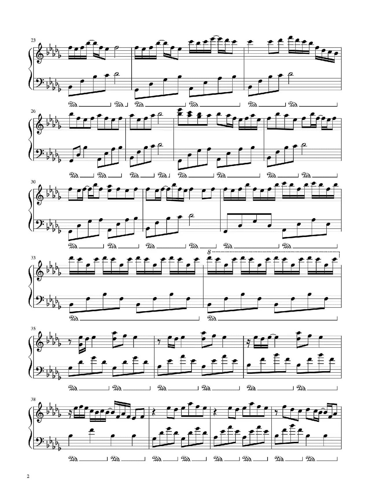 Luv Letter（情书）（BiBIPiano钢琴版）