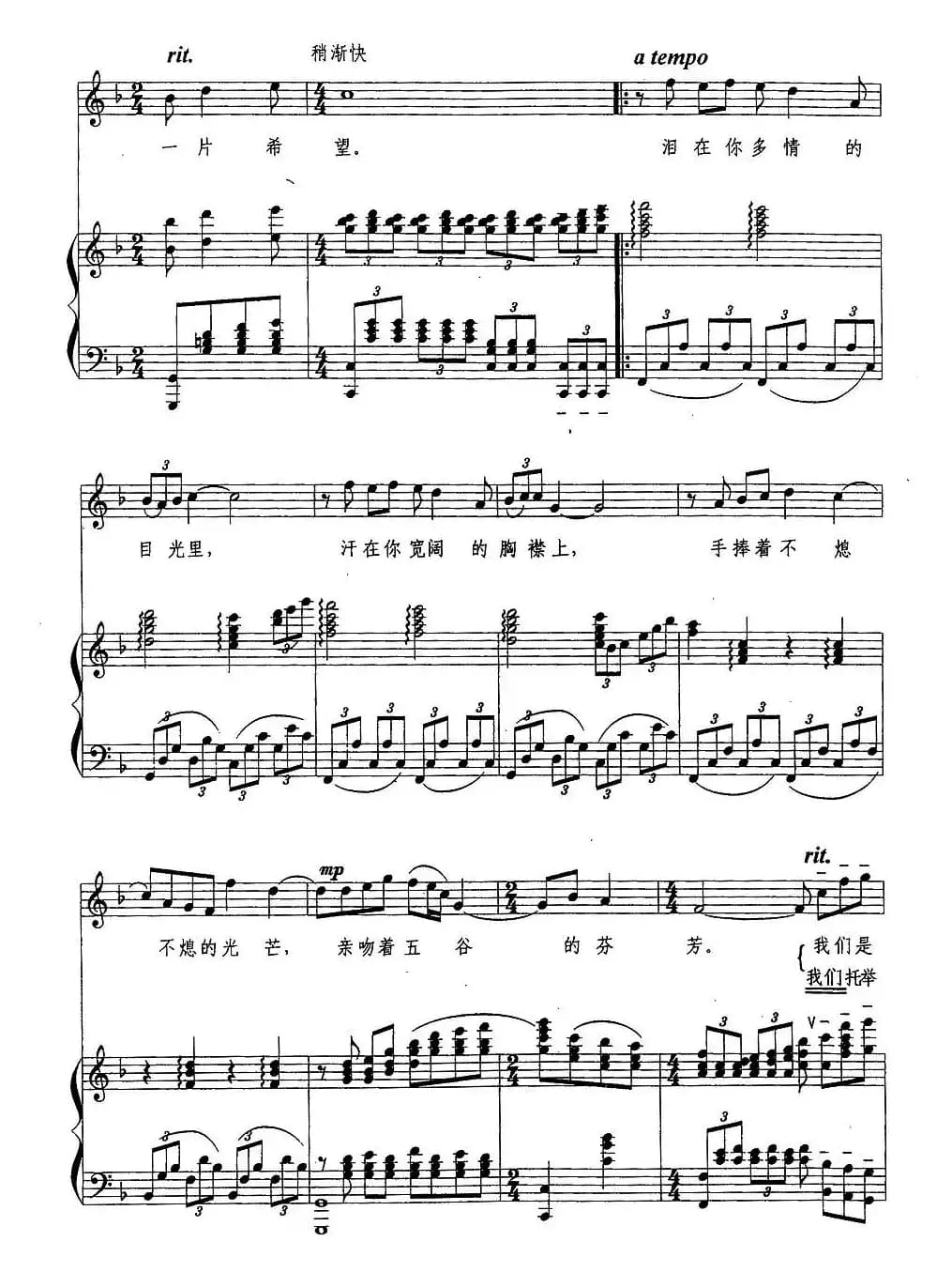 太阳的儿子(正谱)