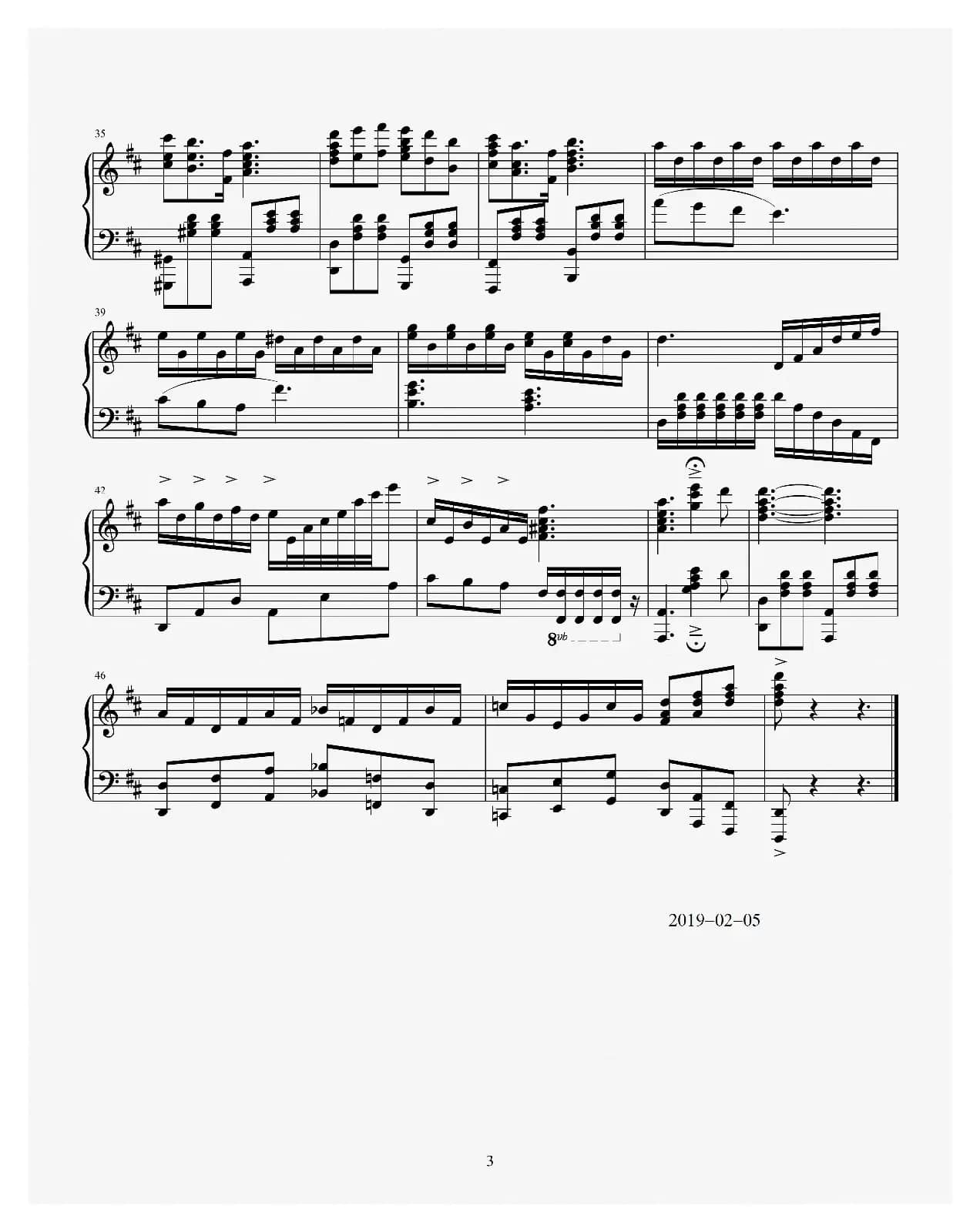 赵胤先钢琴曲谱《我和我的祖国》