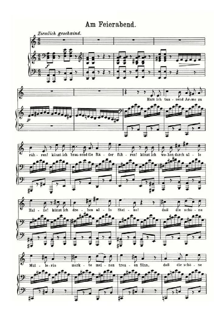 Am Feierabend（奥）