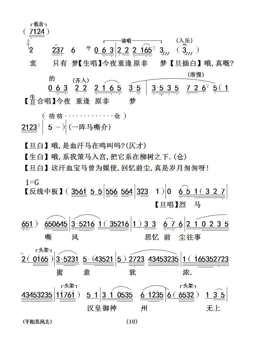 [粤曲]平阳悲凤去