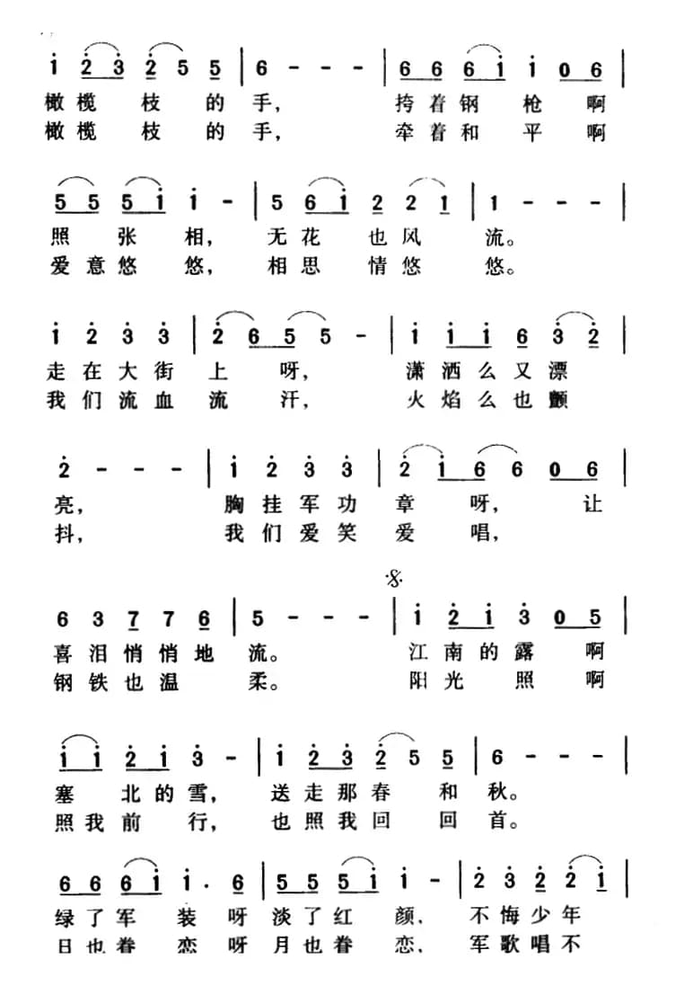 军歌金曲:潇洒女兵