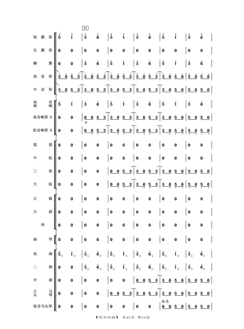 春节序曲（民乐合奏）
