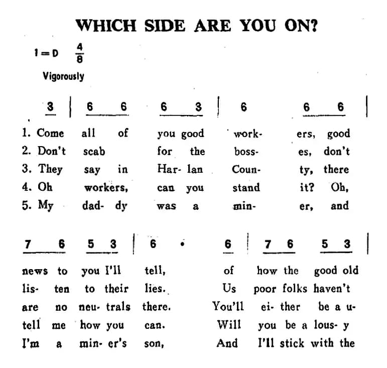 [美]WHICH SIDE ARE YOU ON？（你站在哪一边）