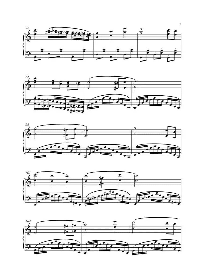 芭蕾舞练习曲（钢琴纪念版）