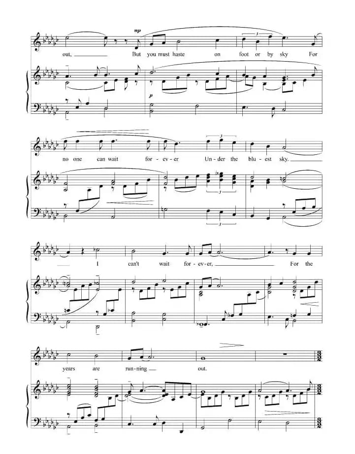 随时来看望我（正谱 [英]）