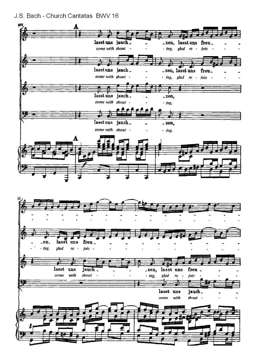 Herr Gott, ich loben wir（上帝我主，我们颂扬您）