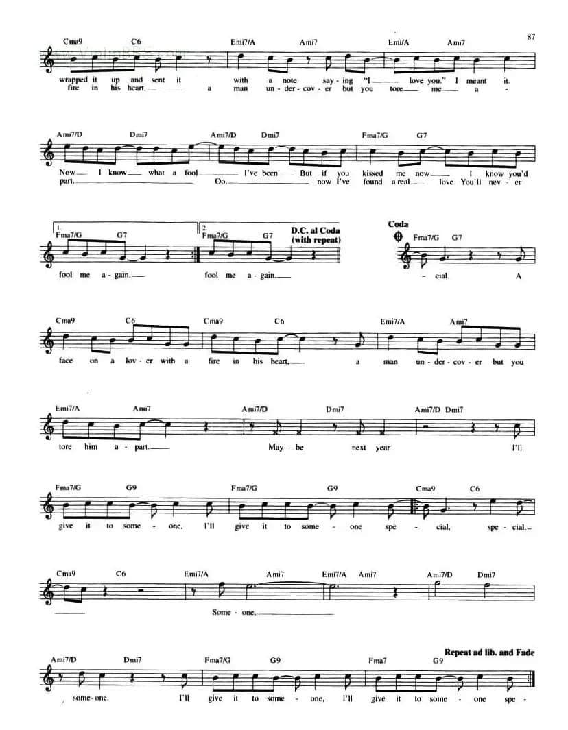 Last Christmas（去年圣诞）