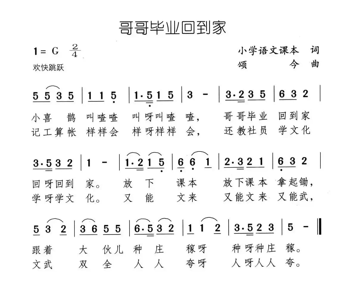 哥哥毕业回到家