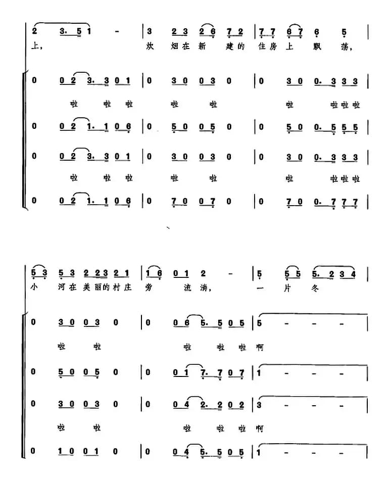 在希望的田野上（选自音乐舞蹈史诗《复兴之路》）