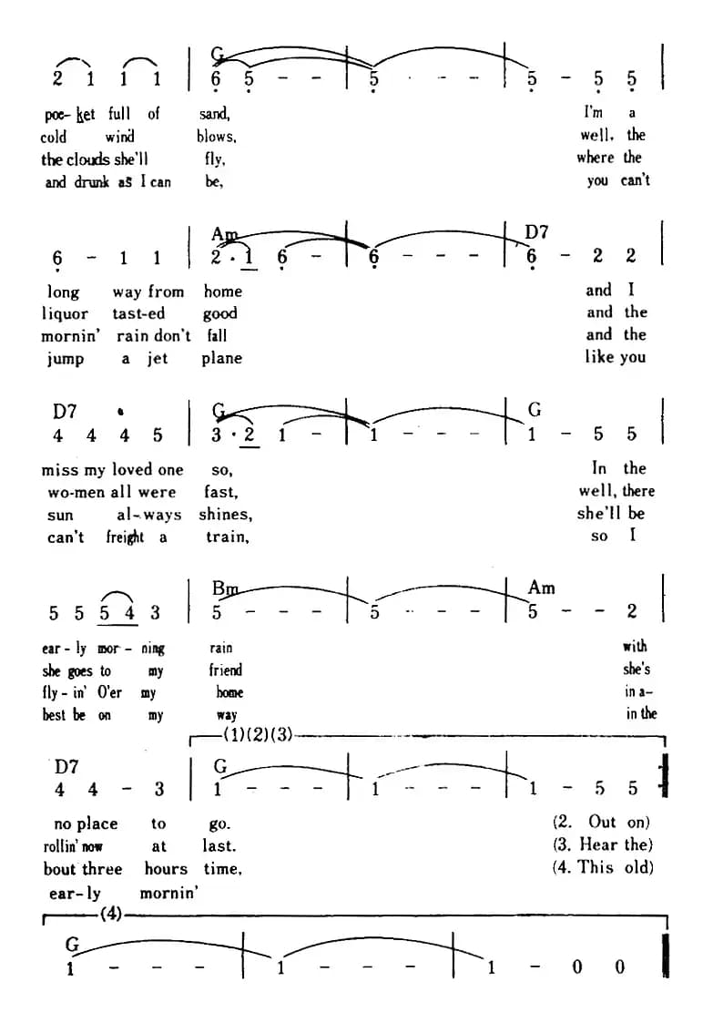 [美]In The Early Morning Rain（晨雨中）