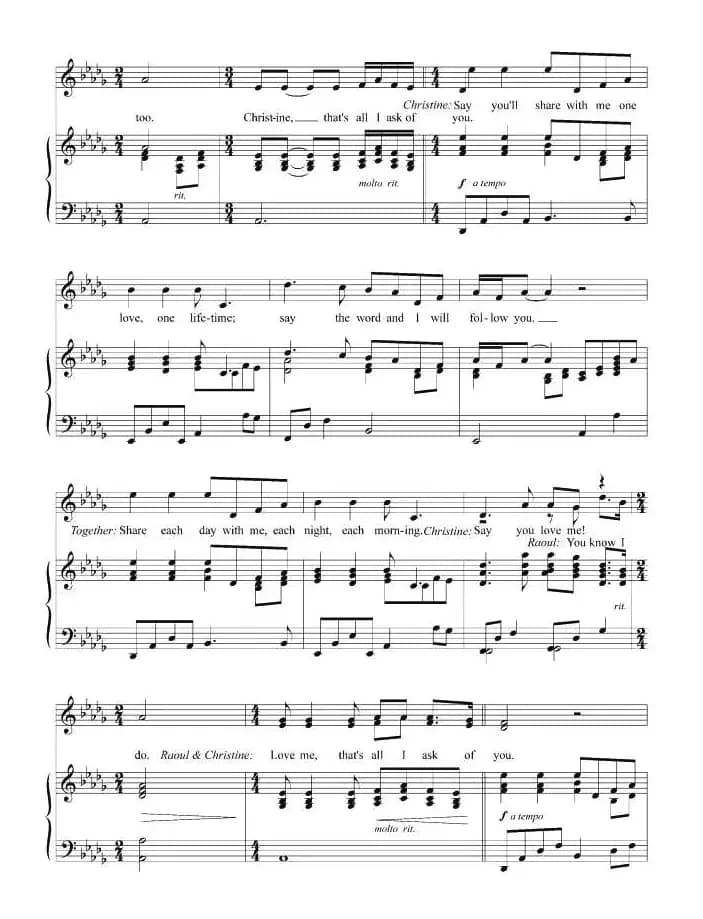 我对你的全部请求（正谱 [美]）