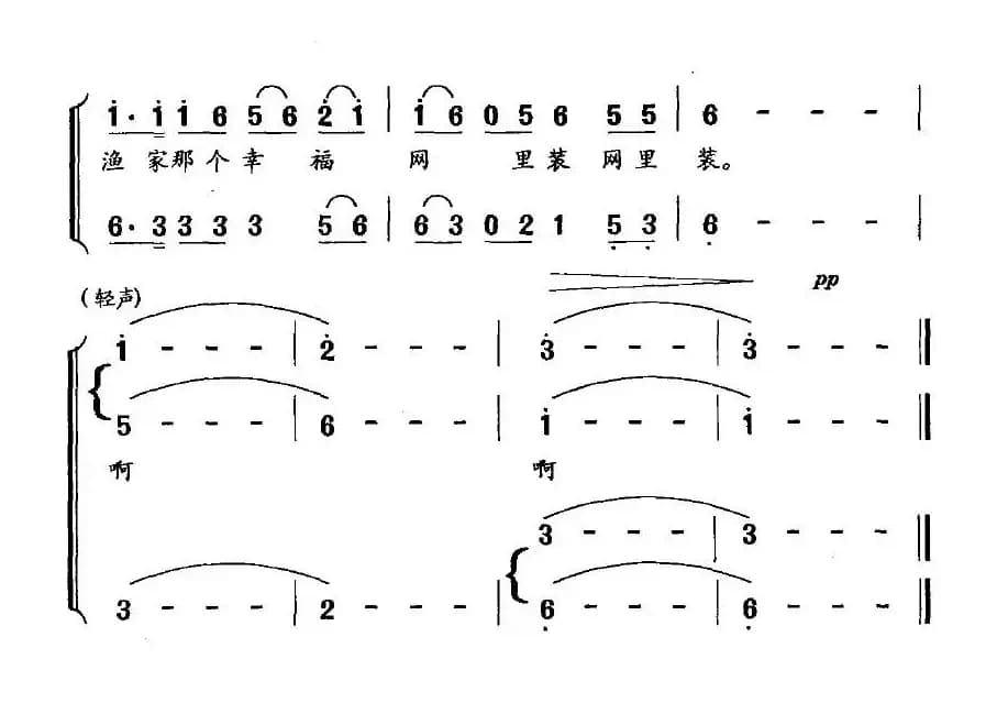 织网姑娘（女声小合唱）