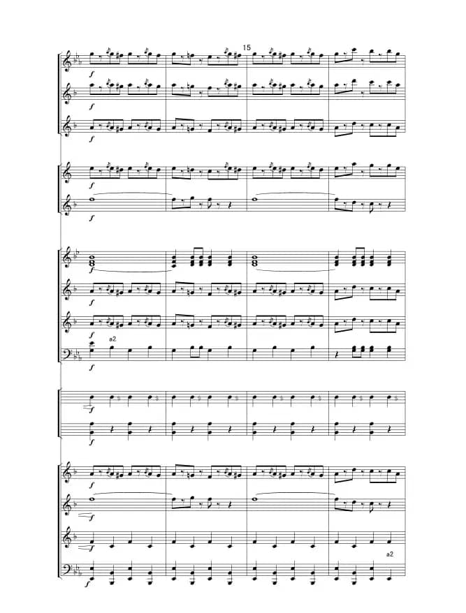 拉德茨基进行曲（总谱）