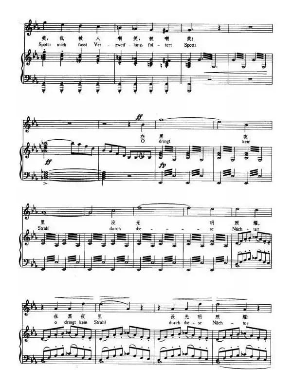 走过草原，穿过森林（正谱 [德]）