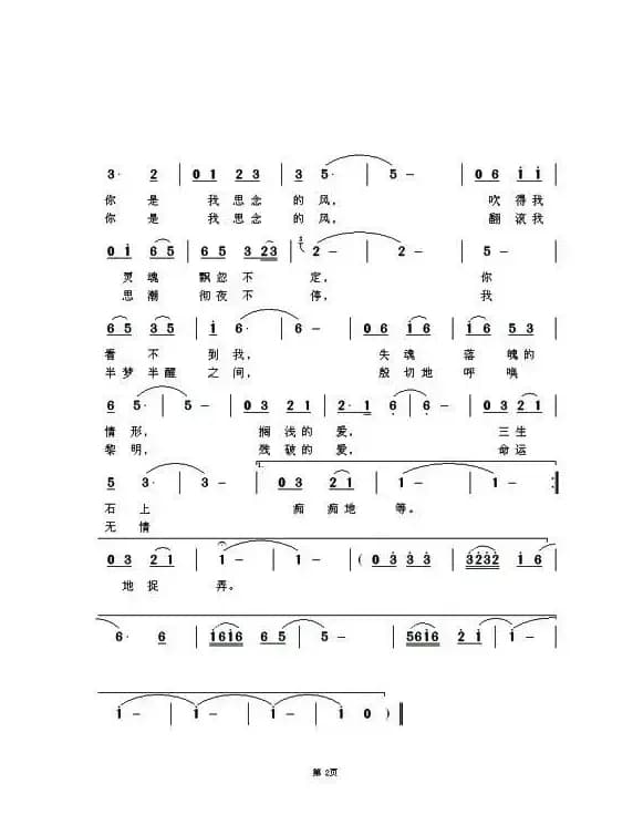 你是我思念的风