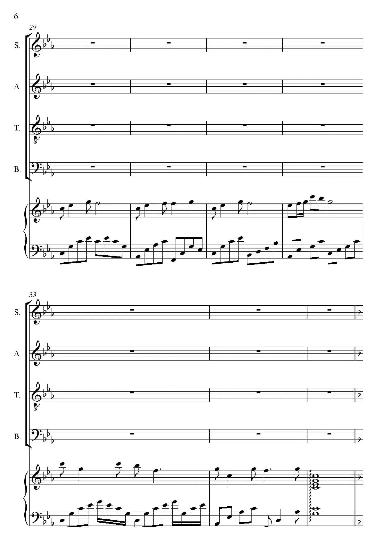 梦中的额吉（赖晶熙编合唱、正谱）