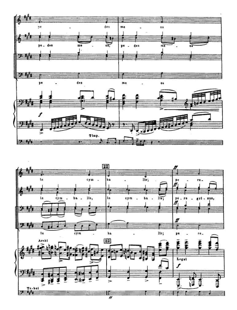 3.十字军占领普斯科夫城(选自大合唱《亚历山大·涅夫斯基》、正谱)