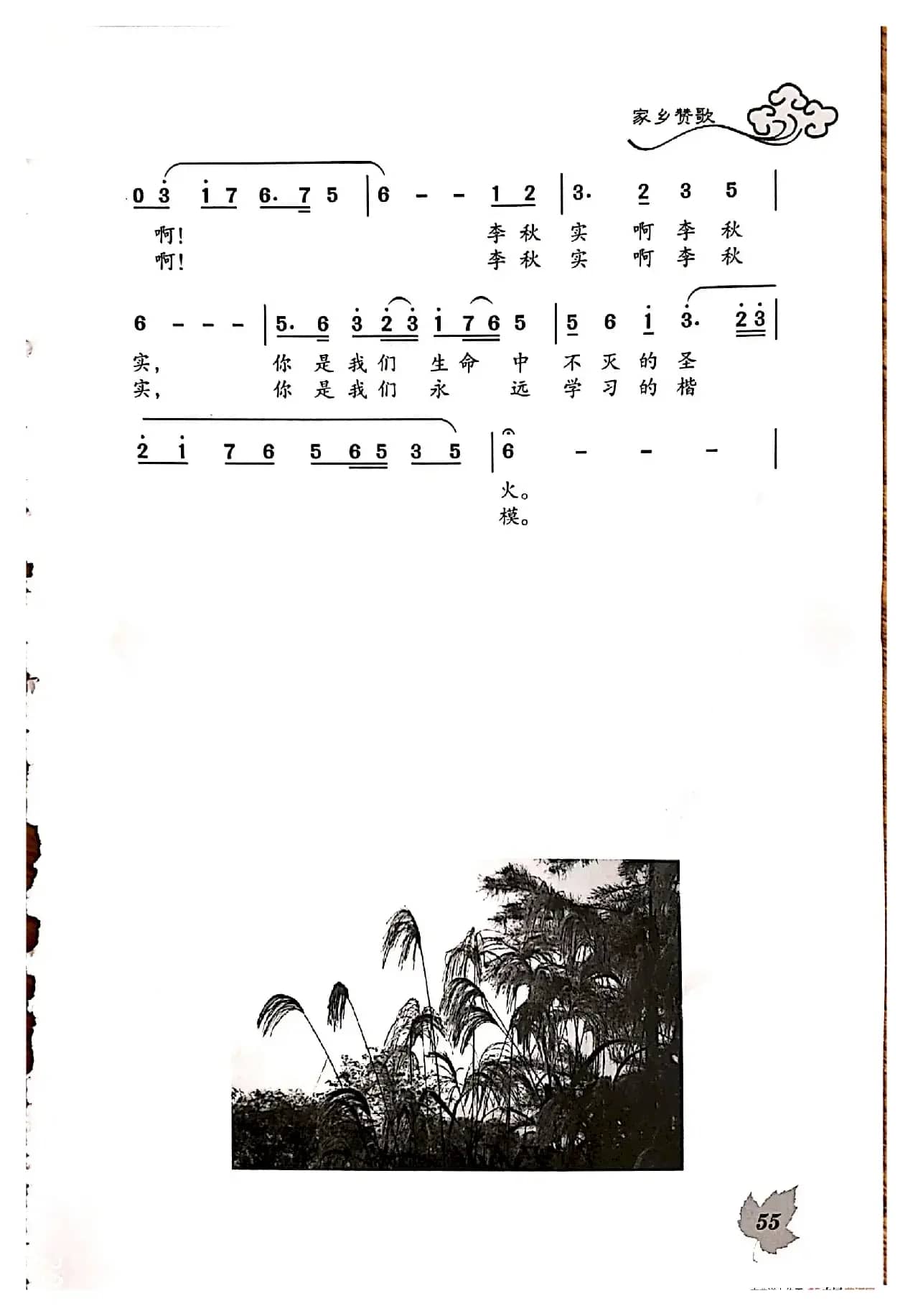 李秋实，我们学习的楷模