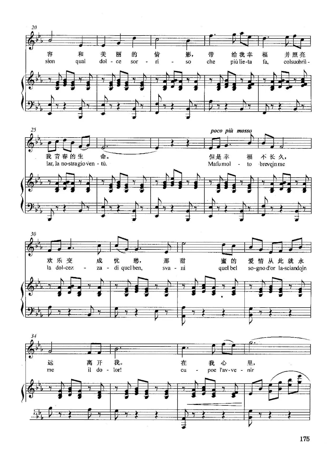 [意]悲叹的小夜曲（正谱）