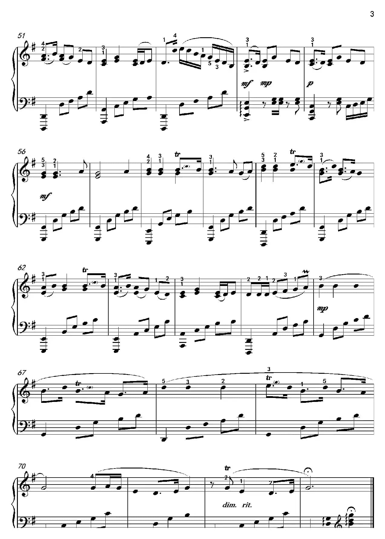 道拉基（沈建国钢琴版）