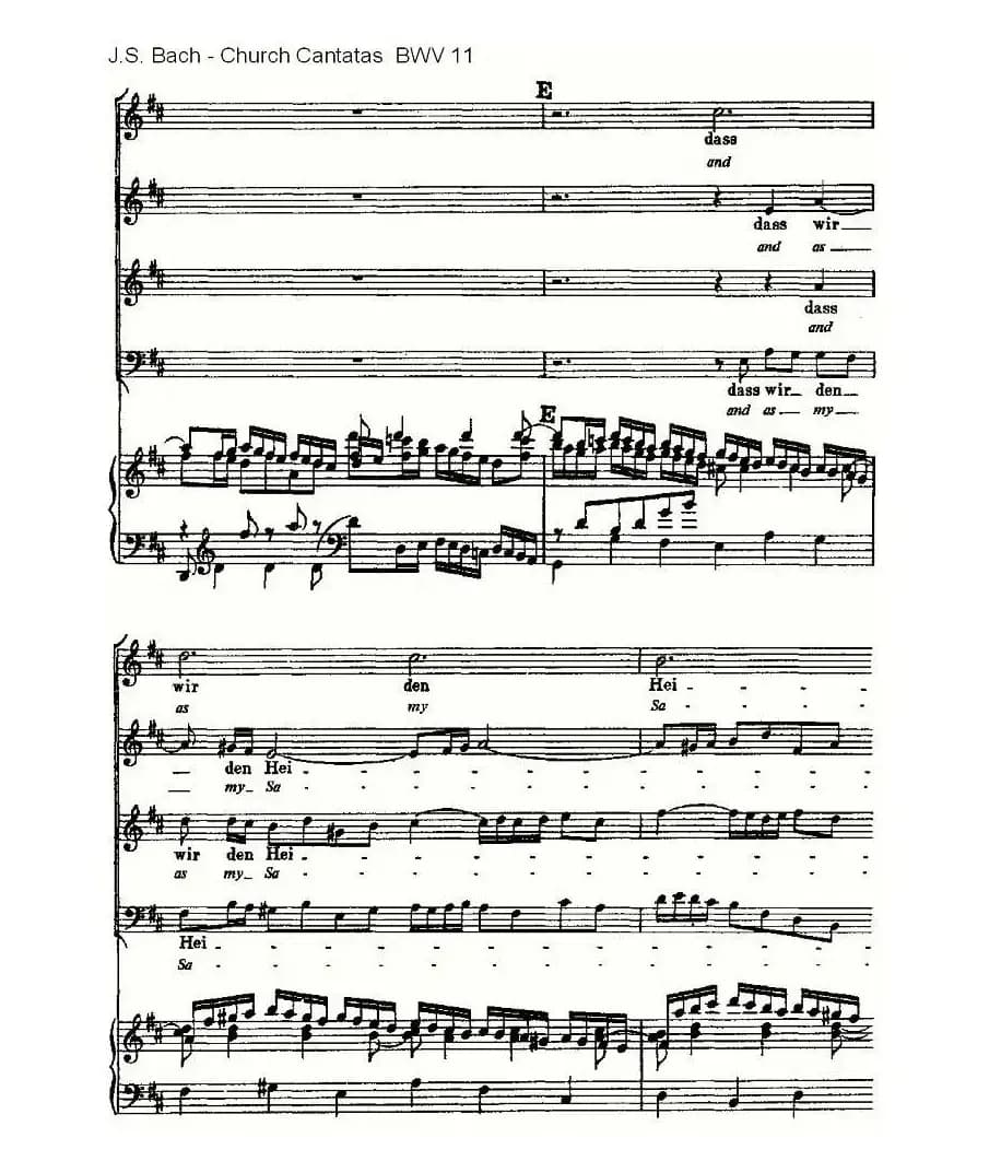 Lobet Gott in Seinen Reicben(颂扬上帝)