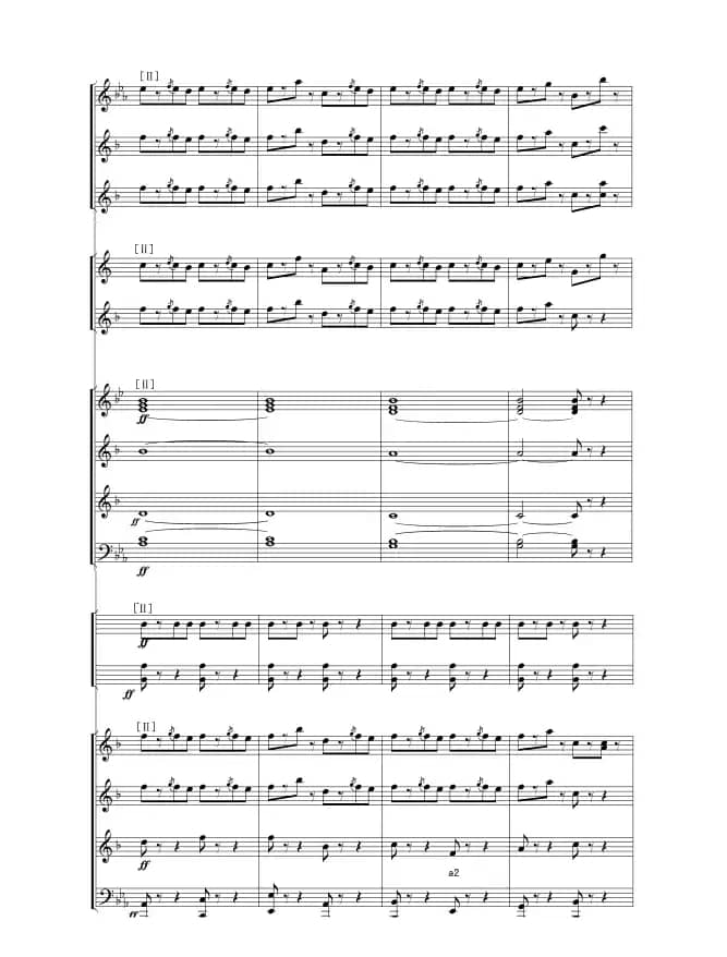 拉德茨基进行曲（总谱）