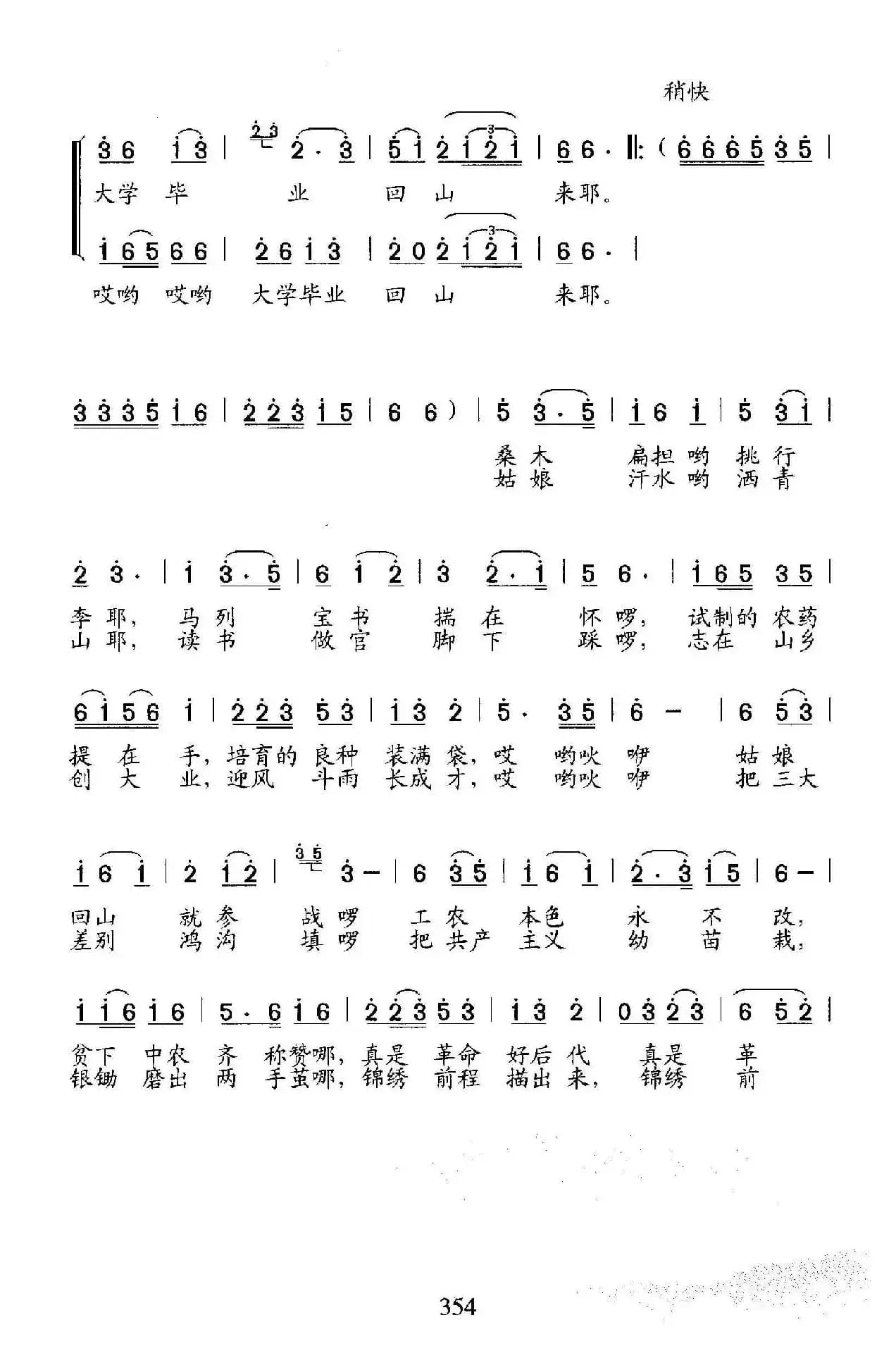 我们的大学生回山寨