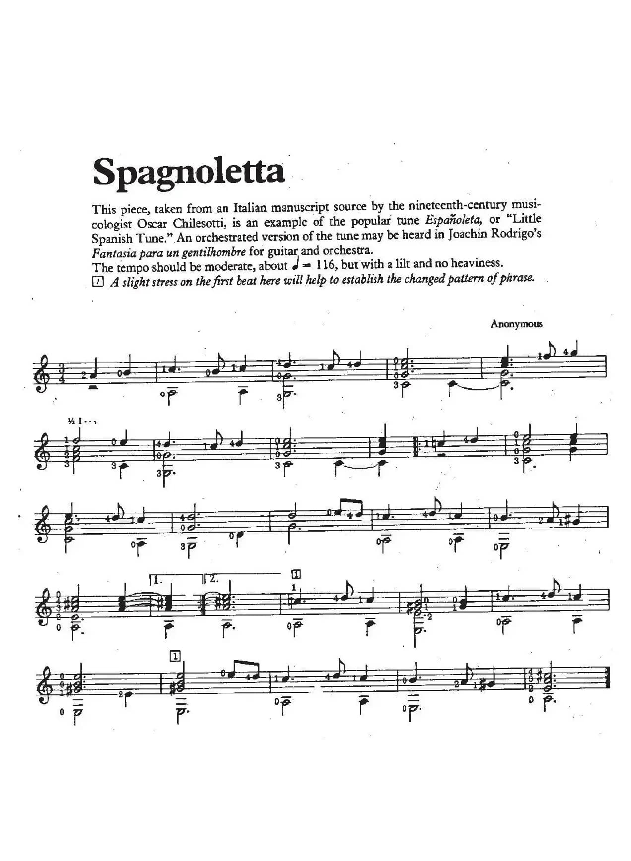 spagnoletta（古典吉他）
