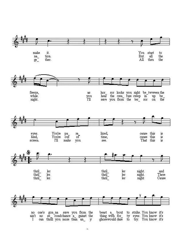 [美] Thriller（颤栗）