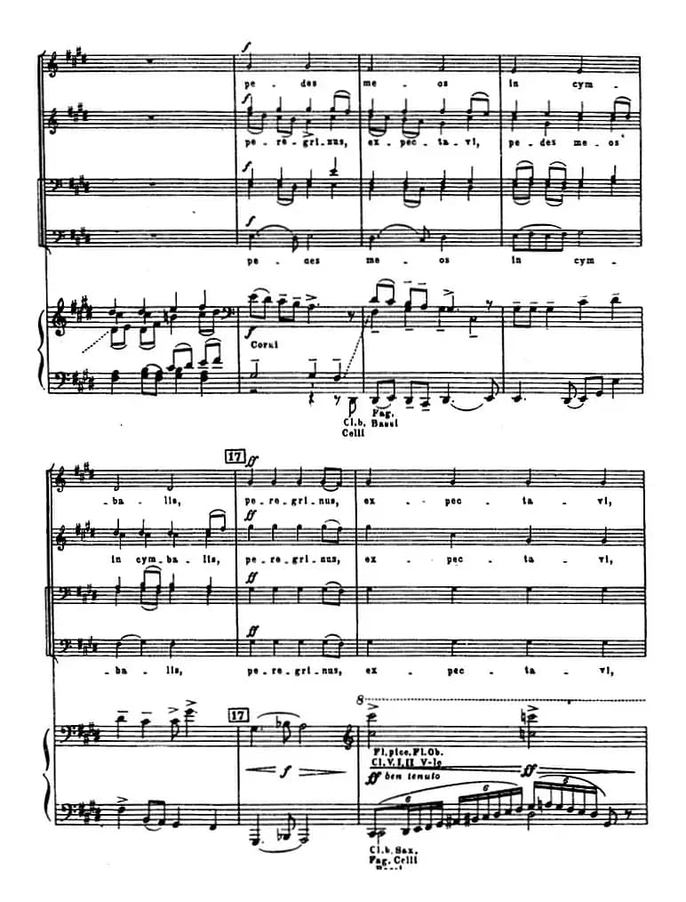 3.十字军占领普斯科夫城(选自大合唱《亚历山大·涅夫斯基》、正谱)