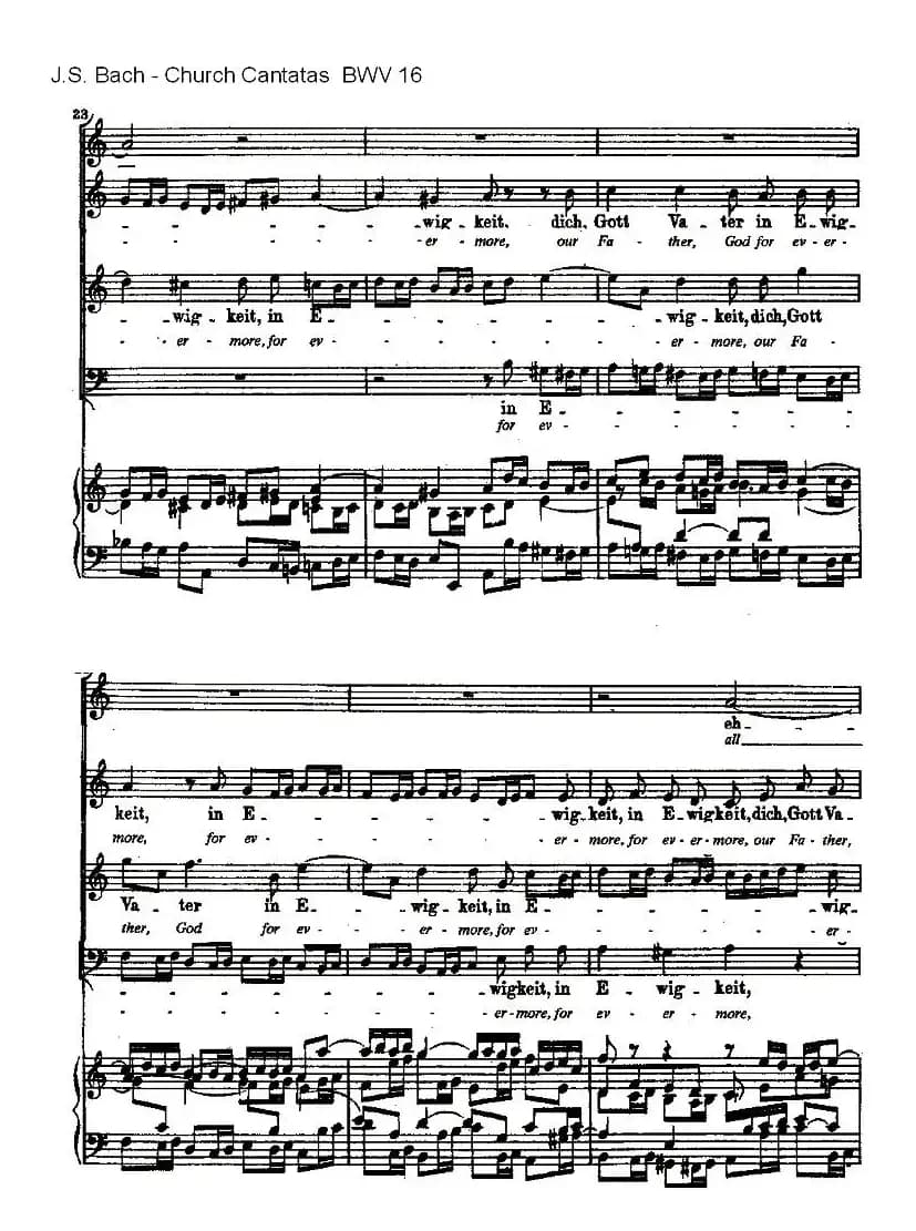 Herr Gott, ich loben wir（上帝我主，我们颂扬您）