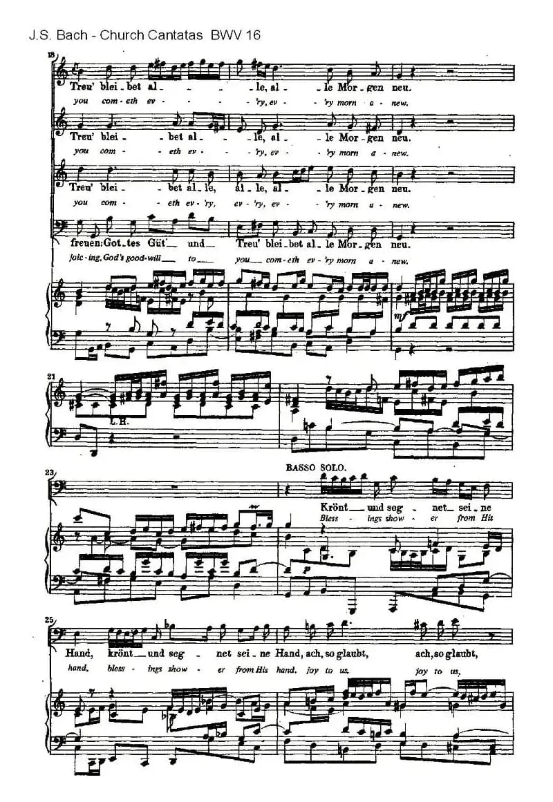 Herr Gott, ich loben wir（上帝我主，我们颂扬您）