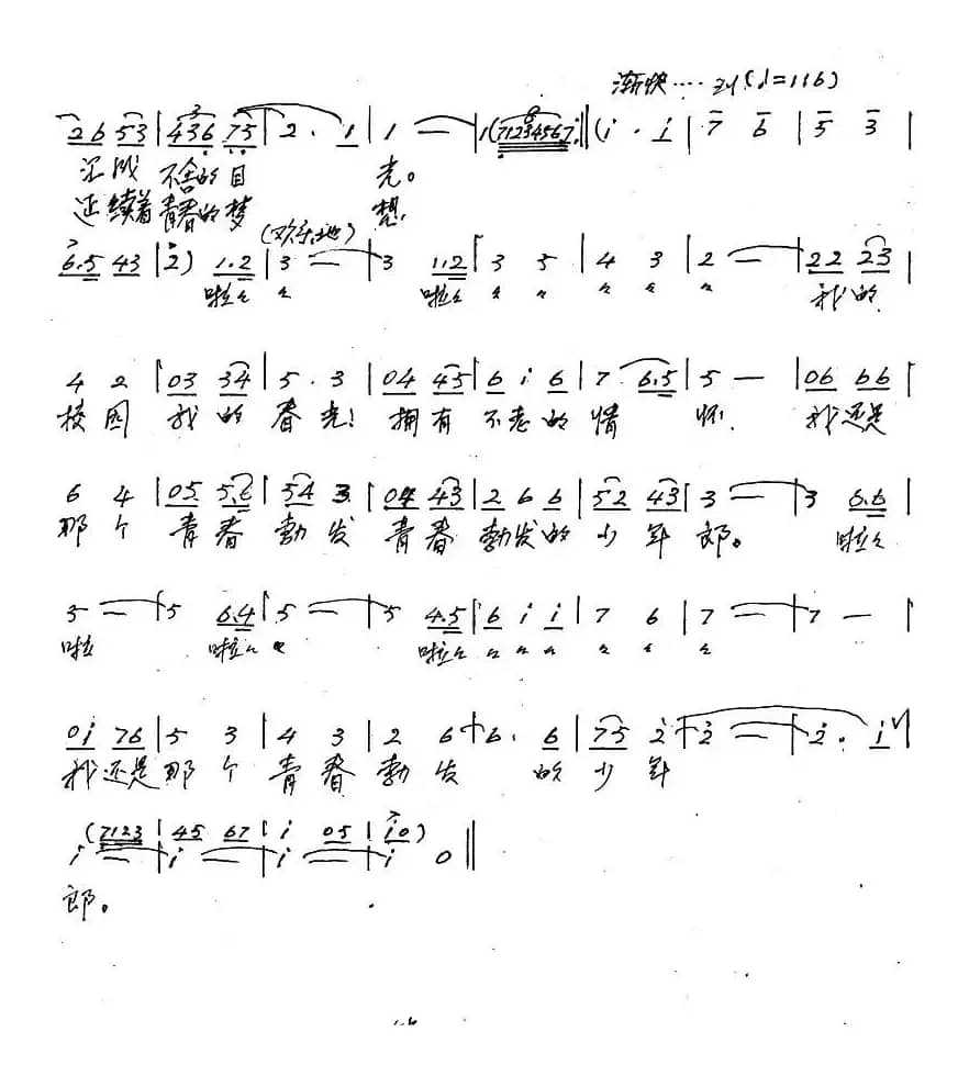 我的校园，我的春光