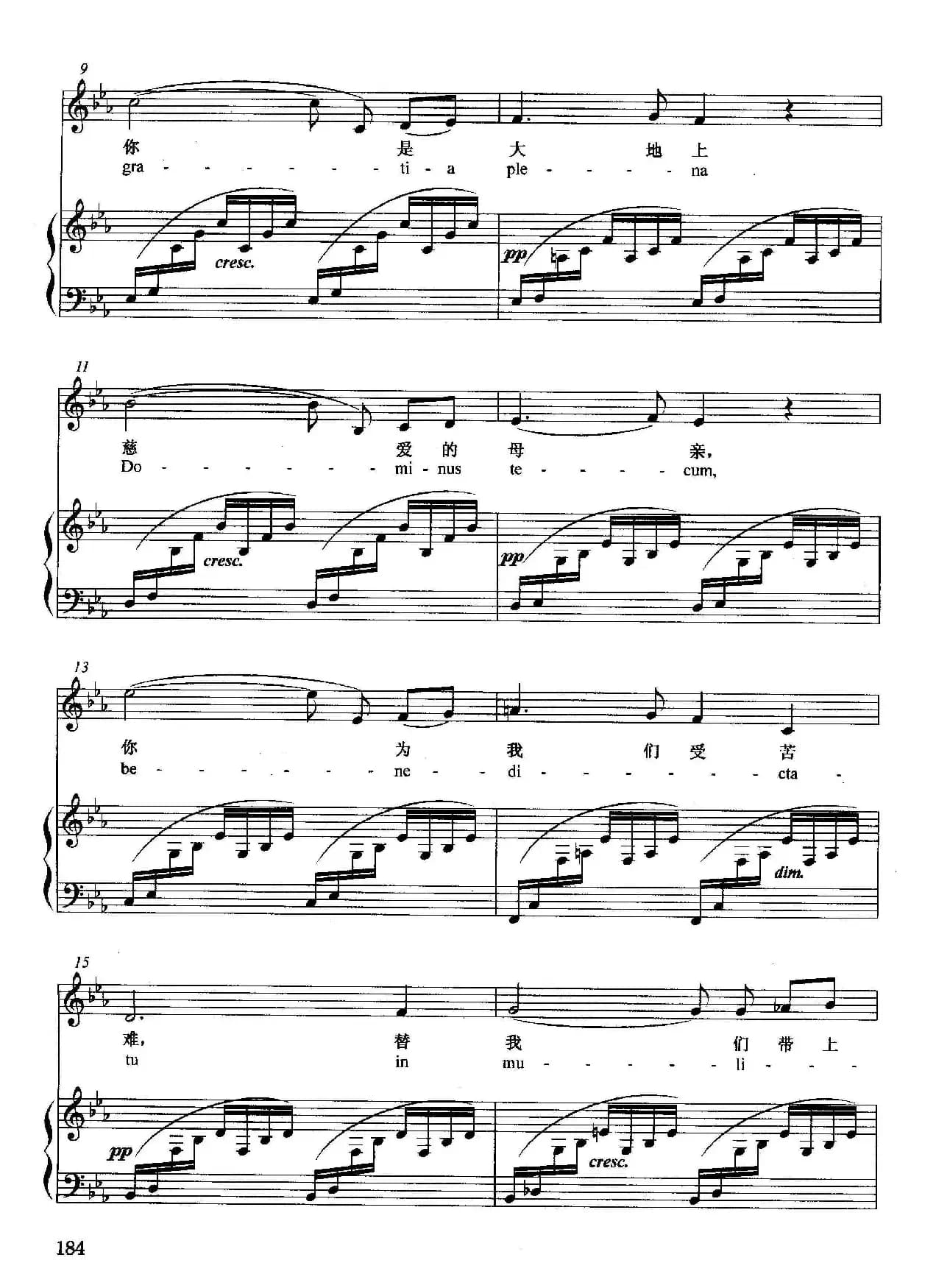 [法]圣母颂（正谱）