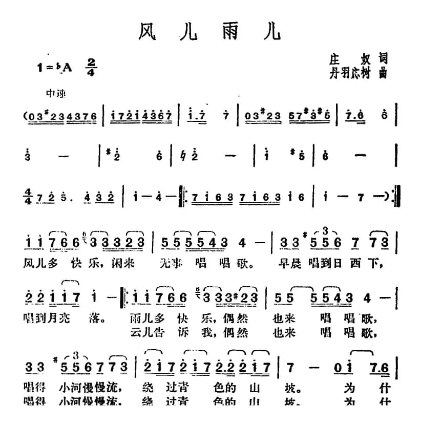 邓丽君演唱金曲：风儿雨儿