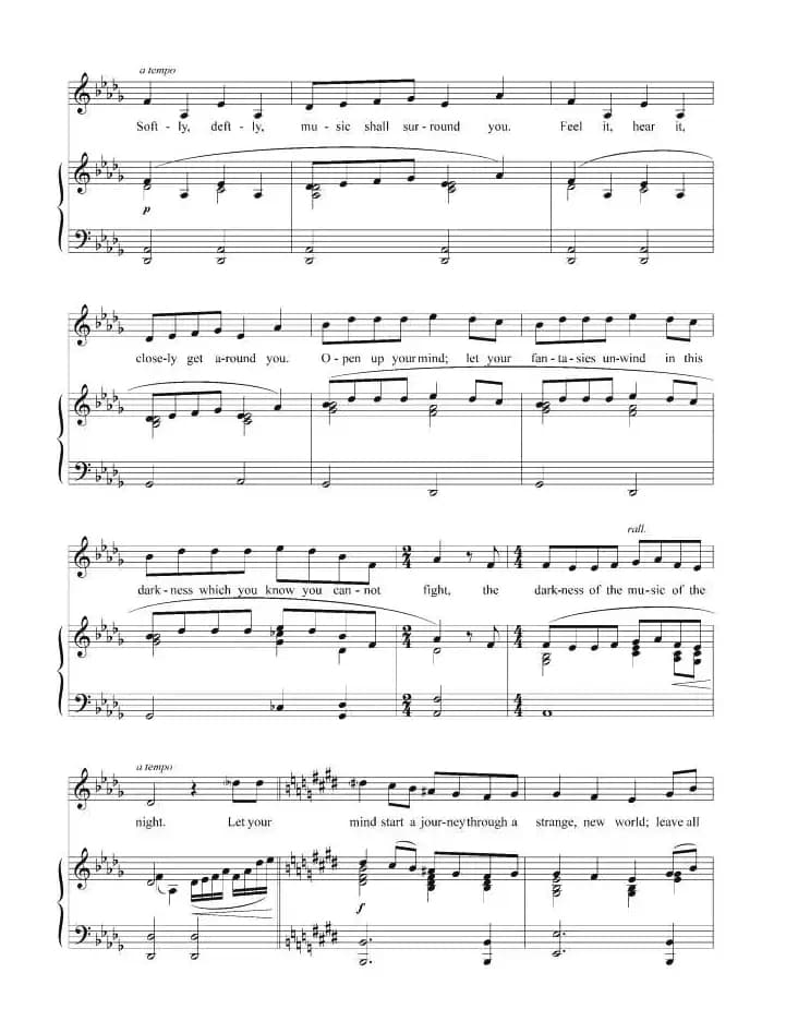 夜之歌（正谱 [美]）