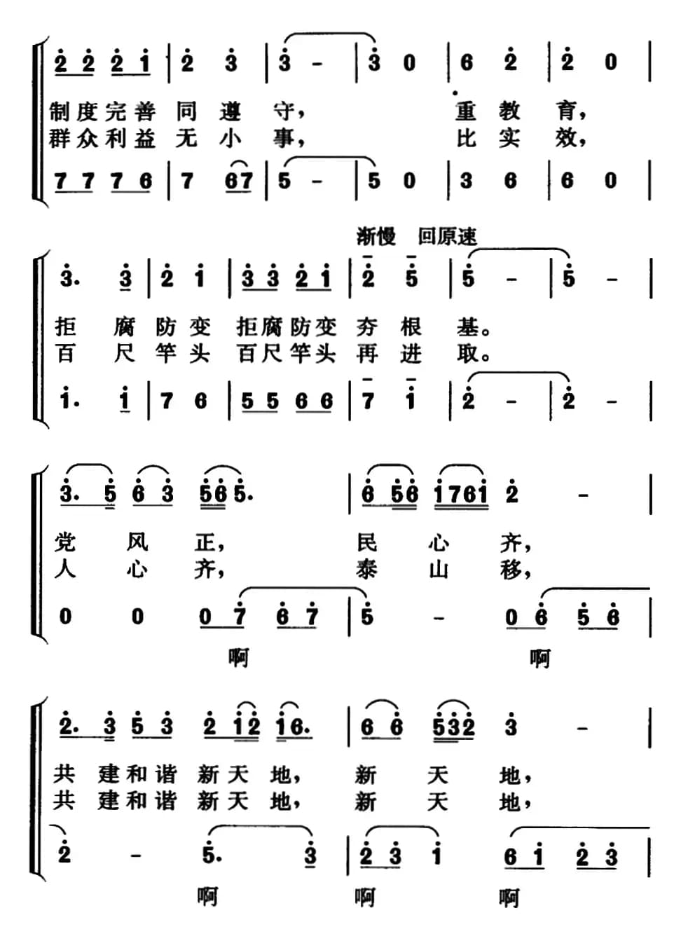 卫士情怀（领唱、合唱）