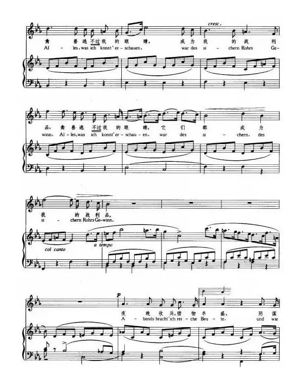 走过草原，穿过森林（正谱 [德]）