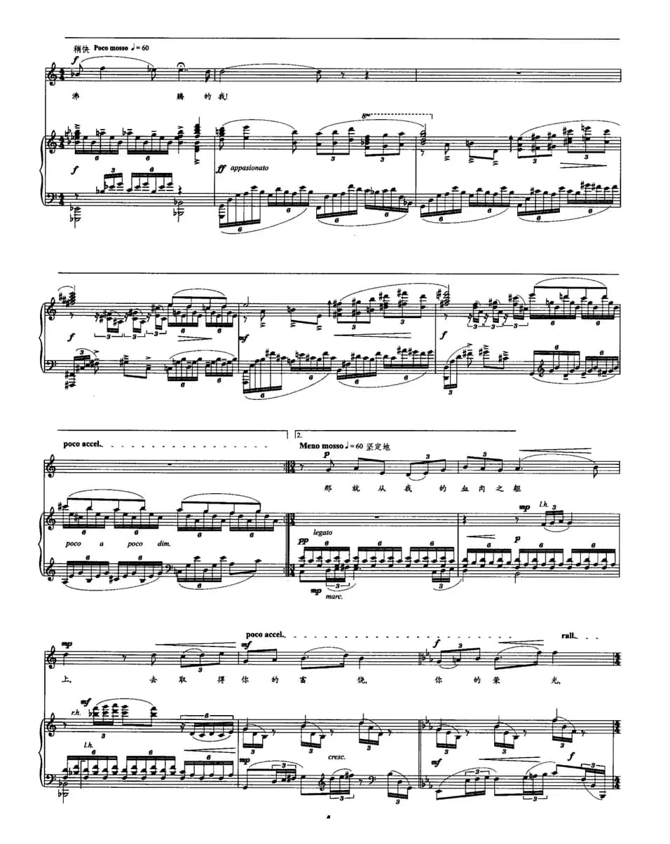 祖国啊，我亲爱的祖国（赵曦 词曲、正谱）