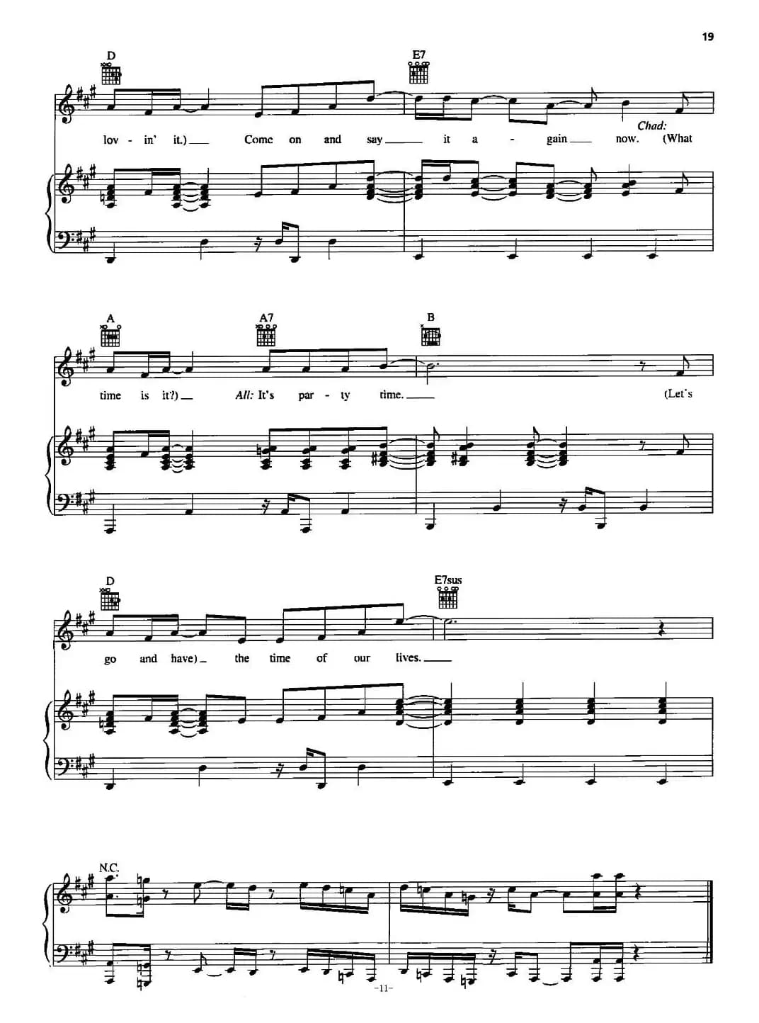 [美] What Time Is In（正谱）